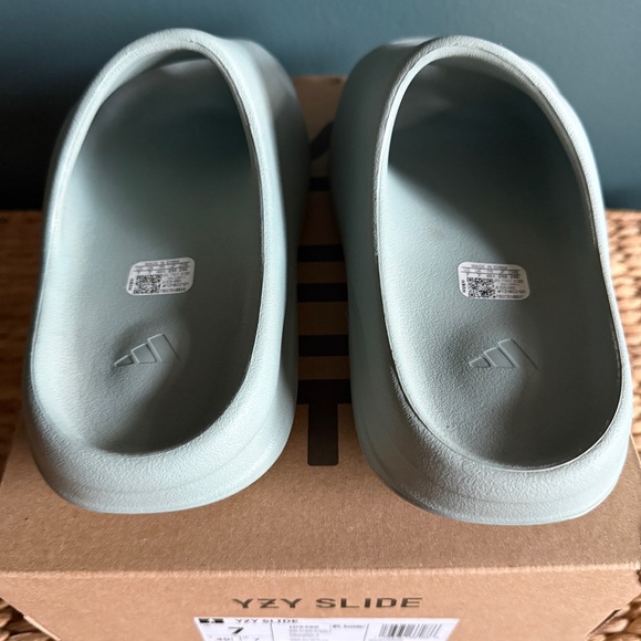 adidas Slide Sandals in Pale Green main image 5